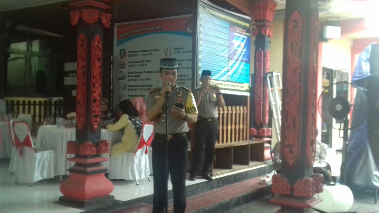 a4-2 Buka Puasa Bersama Polres OKI, Kapolres AKBP Ade Harianto SH MH: Mohon Dukungan Masyarakat Bende Seguguk