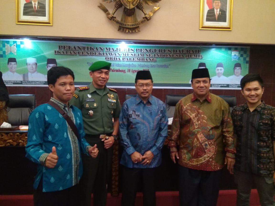 C4 HM. Alfajri Zabidi S.Pd, MM, M.Pd.I  Resmi Nakhodai ICMI Orda Palembang