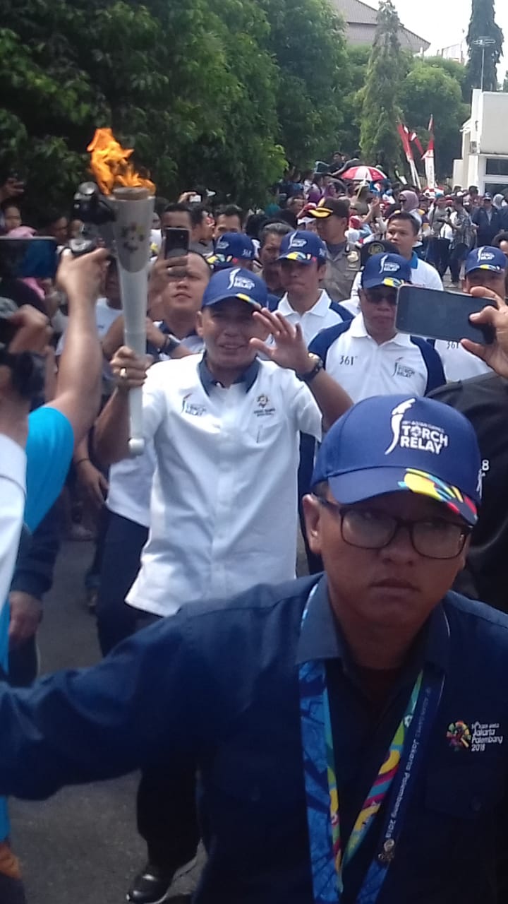 IMG-20180807-WA0016 Rakyat Bende Seguguk Sambut Obor Asian Games  Bupati Iskandar: Ayo Kita Sukseskan Asian Games 2018
