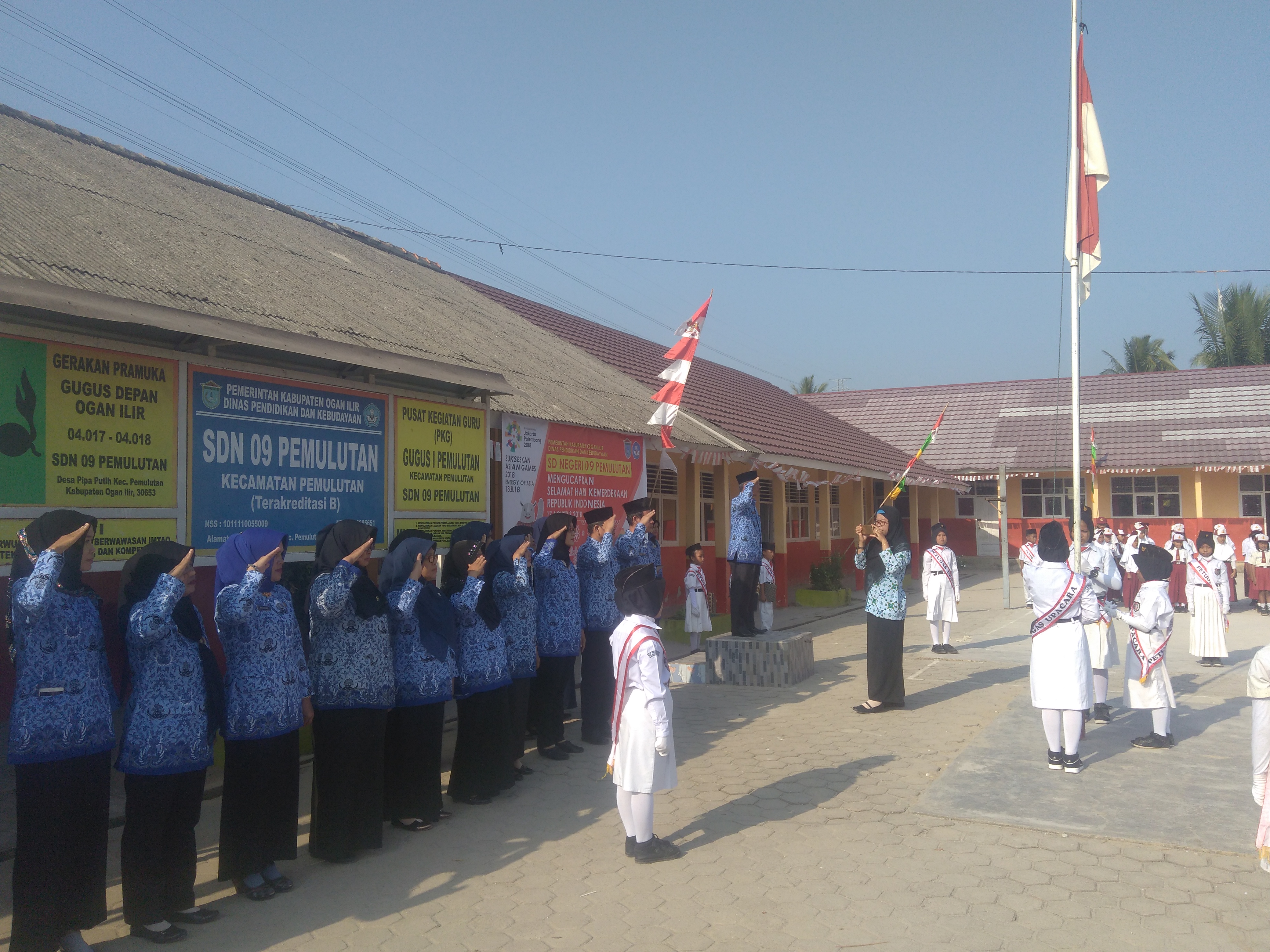 IMG_20180817_080640 Upacara HUT RI ke- 73, Asmadi, S.Pd: Carilah Ilmu Sampai ke Negeri Cina