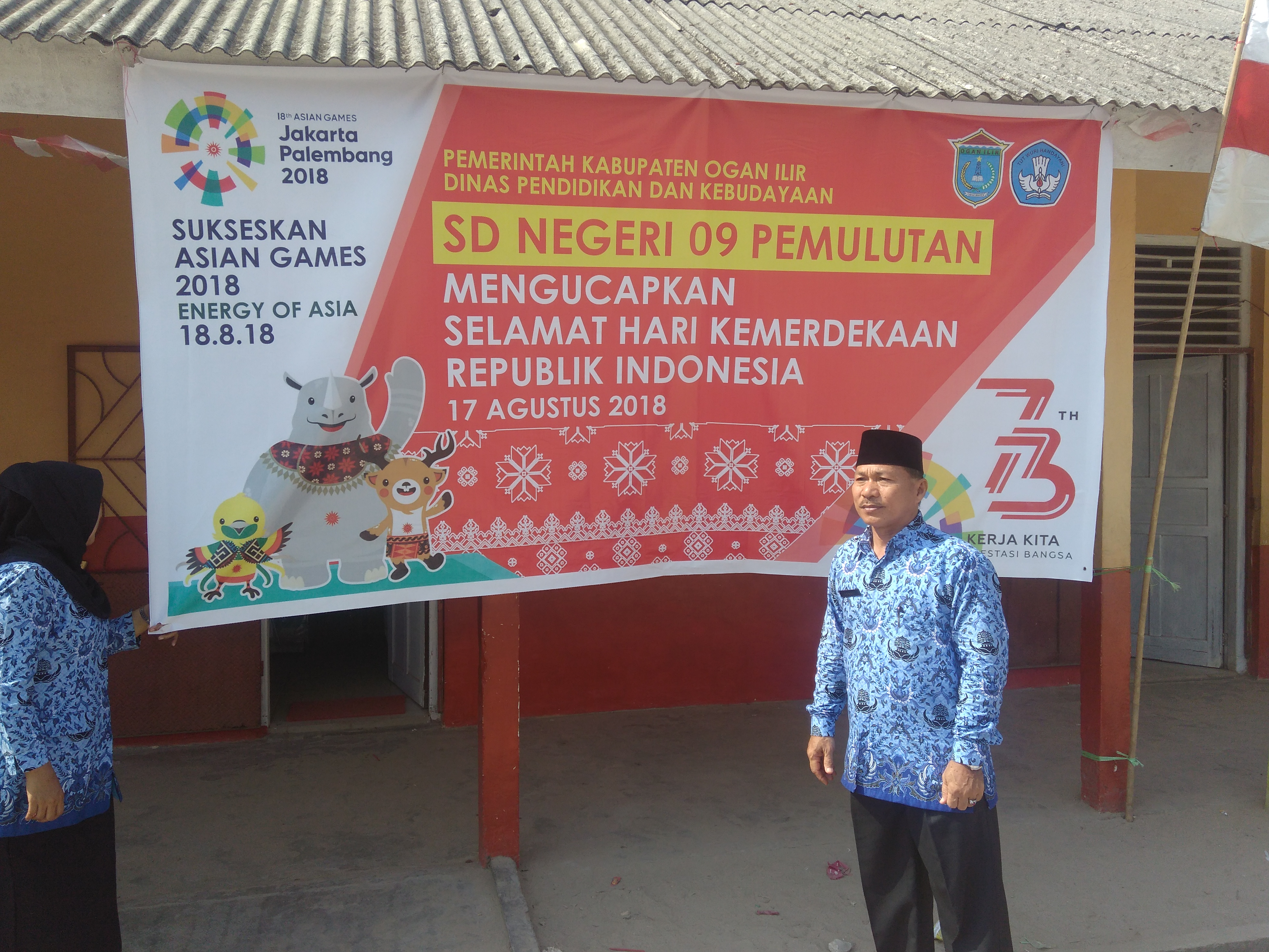 IMG_20180817_092521 Upacara HUT RI ke- 73, Asmadi, S.Pd: Carilah Ilmu Sampai ke Negeri Cina