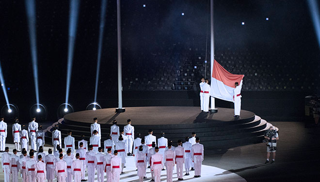 asian-games2 Pembukaan Asian Games 2018 di SUGBK Berlangsung Semarak dan Sukses