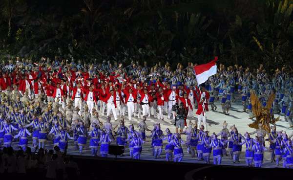 asian-games3 Pembukaan Asian Games 2018 di SUGBK Berlangsung Semarak dan Sukses