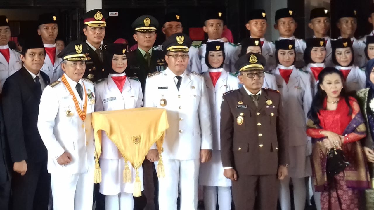 b1-e1534521913320 Upacara Peringatan HUT ke-73 RI di Kabupaten OKI Berlangsung Khidmat