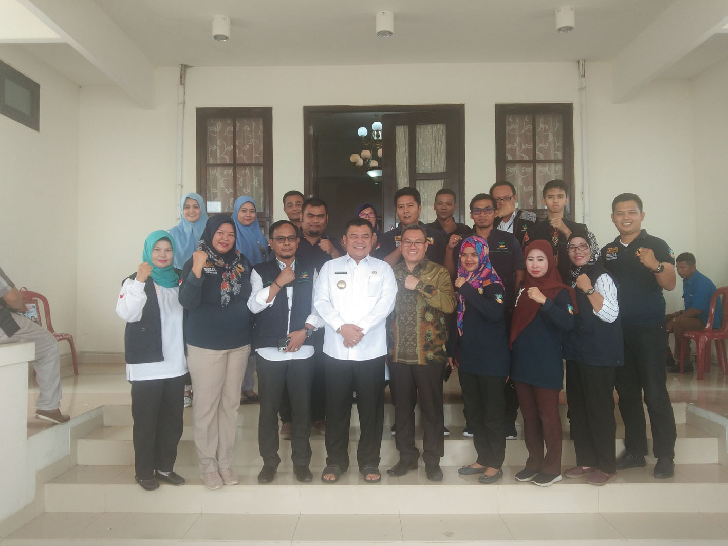 b1-16 "Ngopi OI": Bupati OI Apresiasi Pengabdian TKSK