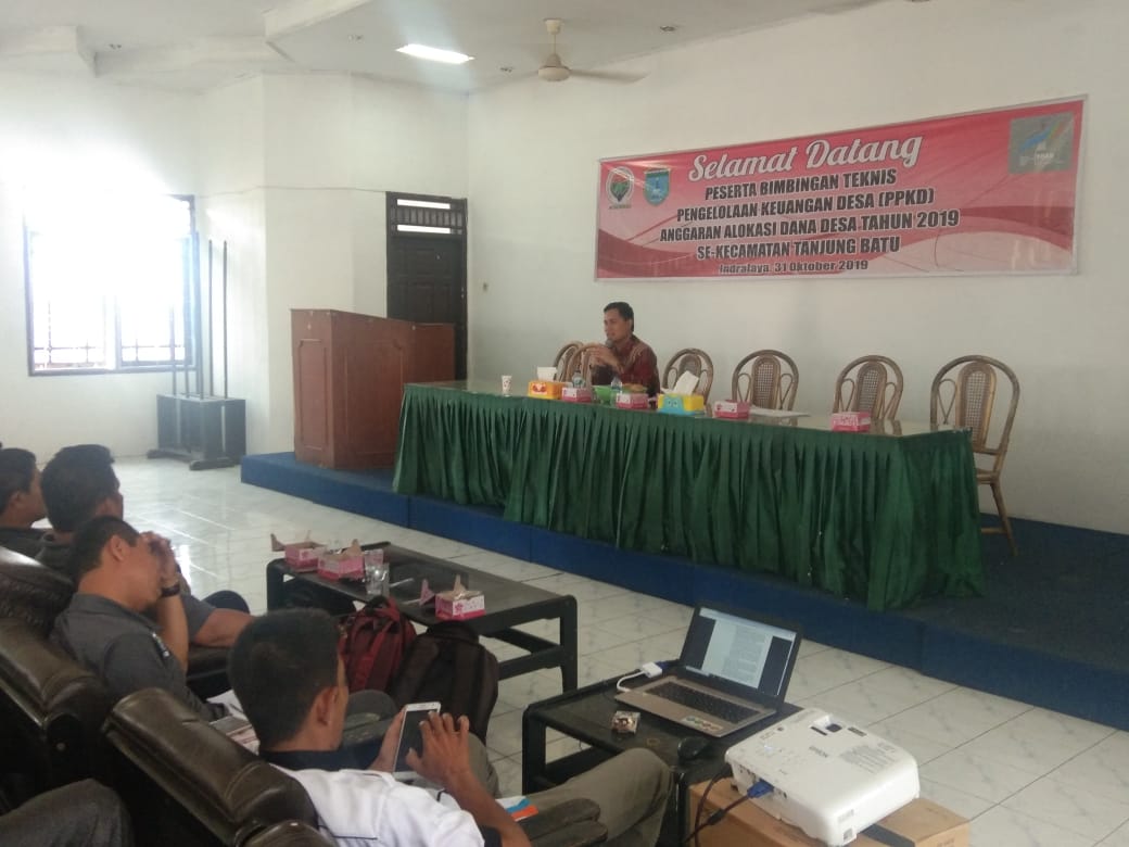 b1-4 Ikuti PKD, Puluhan Perangkat Desa se-Kecamatan Tanjung Batu Diharapkan Pahami Pengeloaan Administrasi dan Keuangan Desa