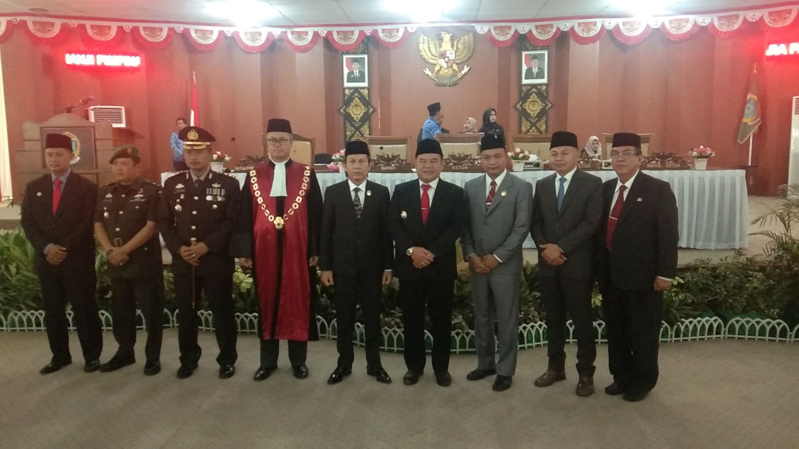 b2-17 Hadiri Pelantikan Pimpinan DPRD OI, Bupati OI : Dibutuhkan Harmonisasi Antara Legislatif dan Eksekutif