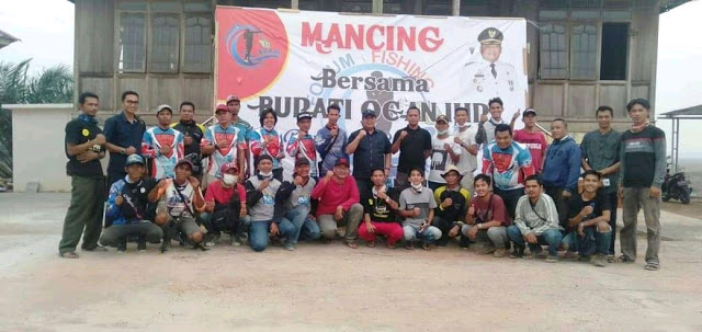 b2-6 Buka Lomba Mancing, Bupati OI  Keluarkan Perbup, Bentuk Satgas Penjaga Lingkungan