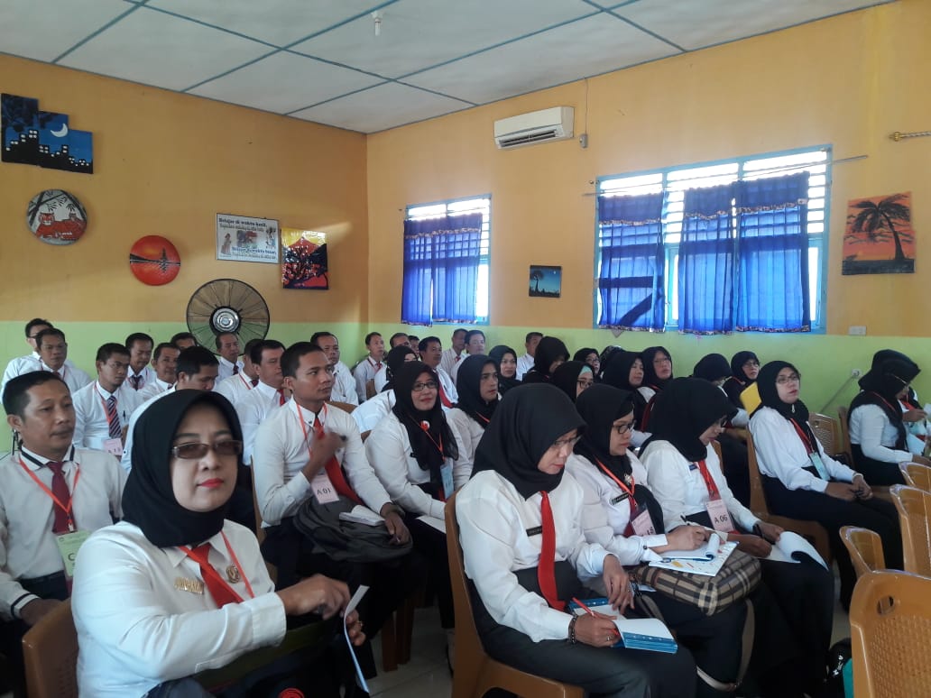 b2-8 Berlangsung di SMPN 1 Tanjung Raja, Disdikbud OI Gelar Diklat Calon Kepala Sekolah