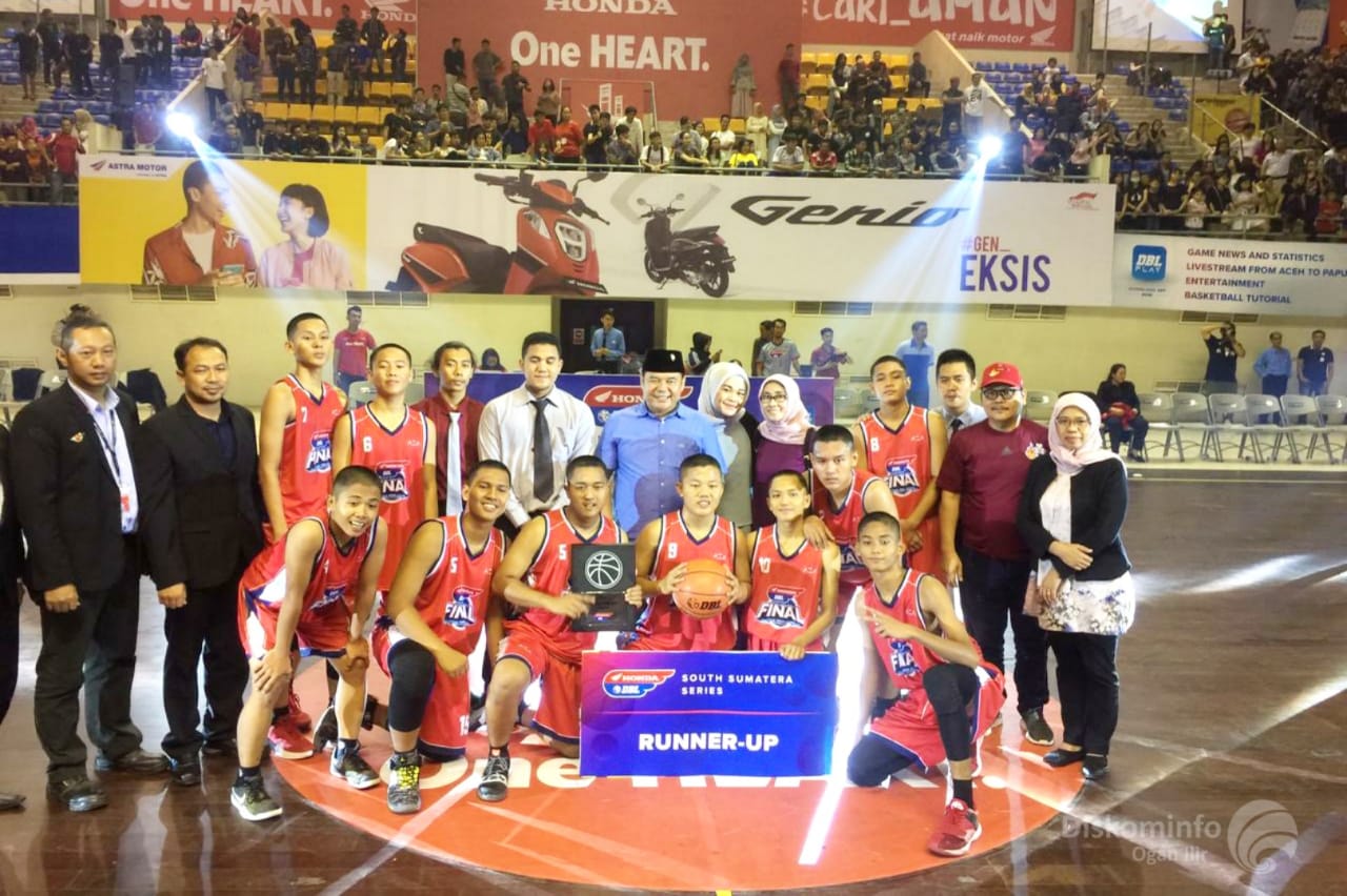 b2-9 Juara 2 Turnamen Basket, Bupati OI Apresiasi SMAN 2 Tanjung Raja
