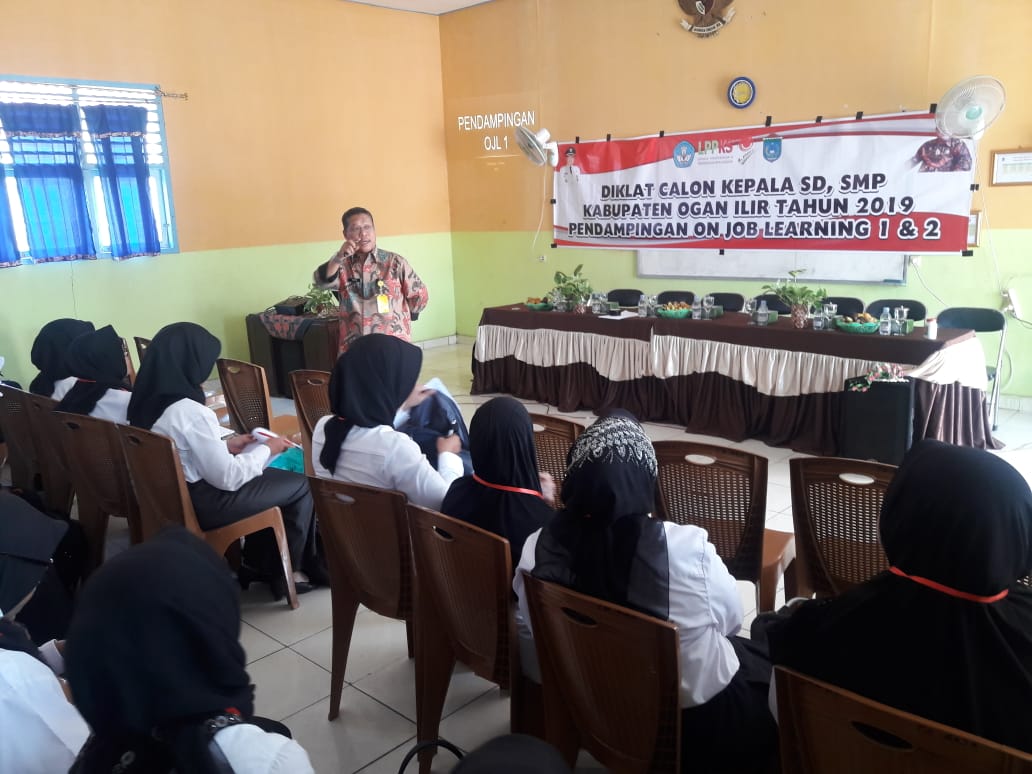 b3-2 Berlangsung di SMPN 1 Tanjung Raja, Disdikbud OI Gelar Diklat Calon Kepala Sekolah