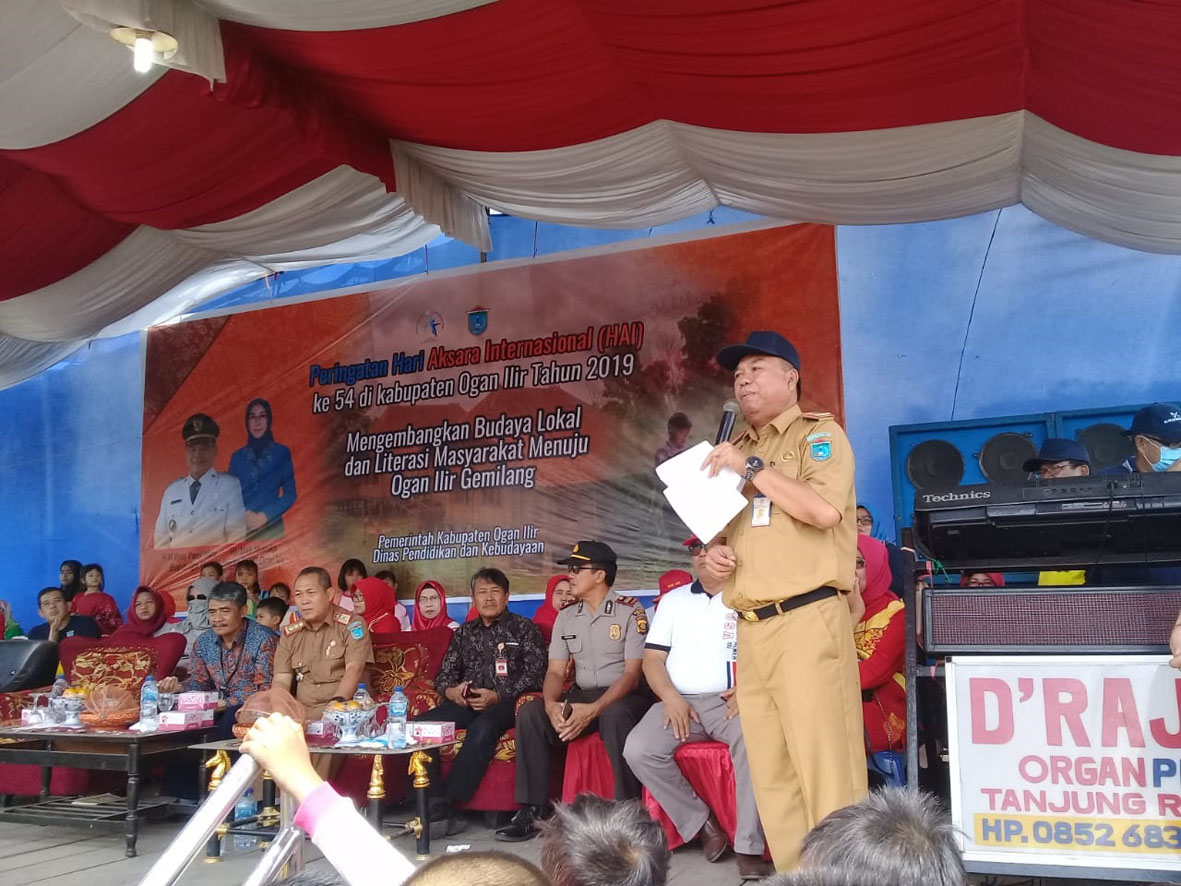 c1-6 Ribuan Siswa Hadiri Peringatan Hari Aksara Internasional (HAI) ke-54