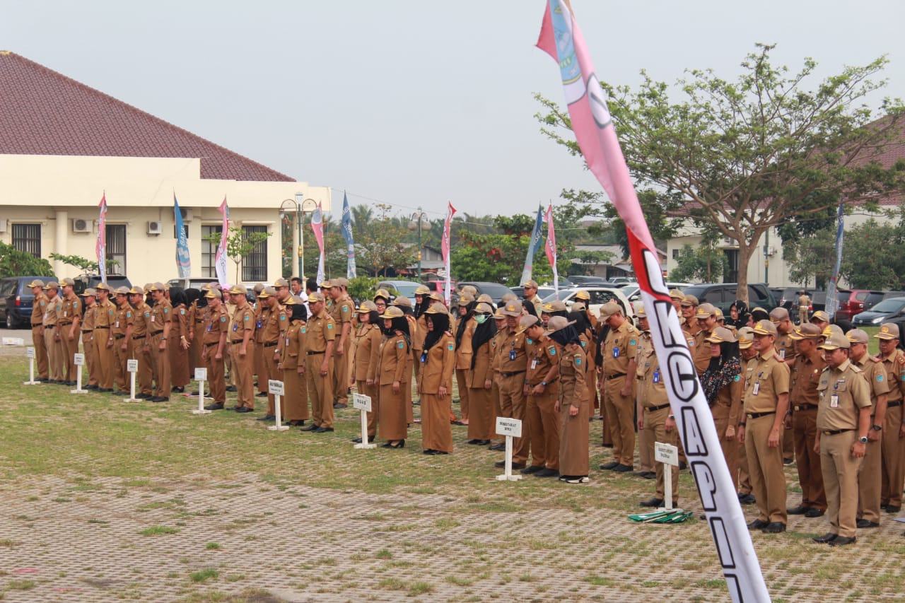 d2 Pimpin Apel, Bupati OI: Musim Penghujan, Tetap Waspada Karhutlah!