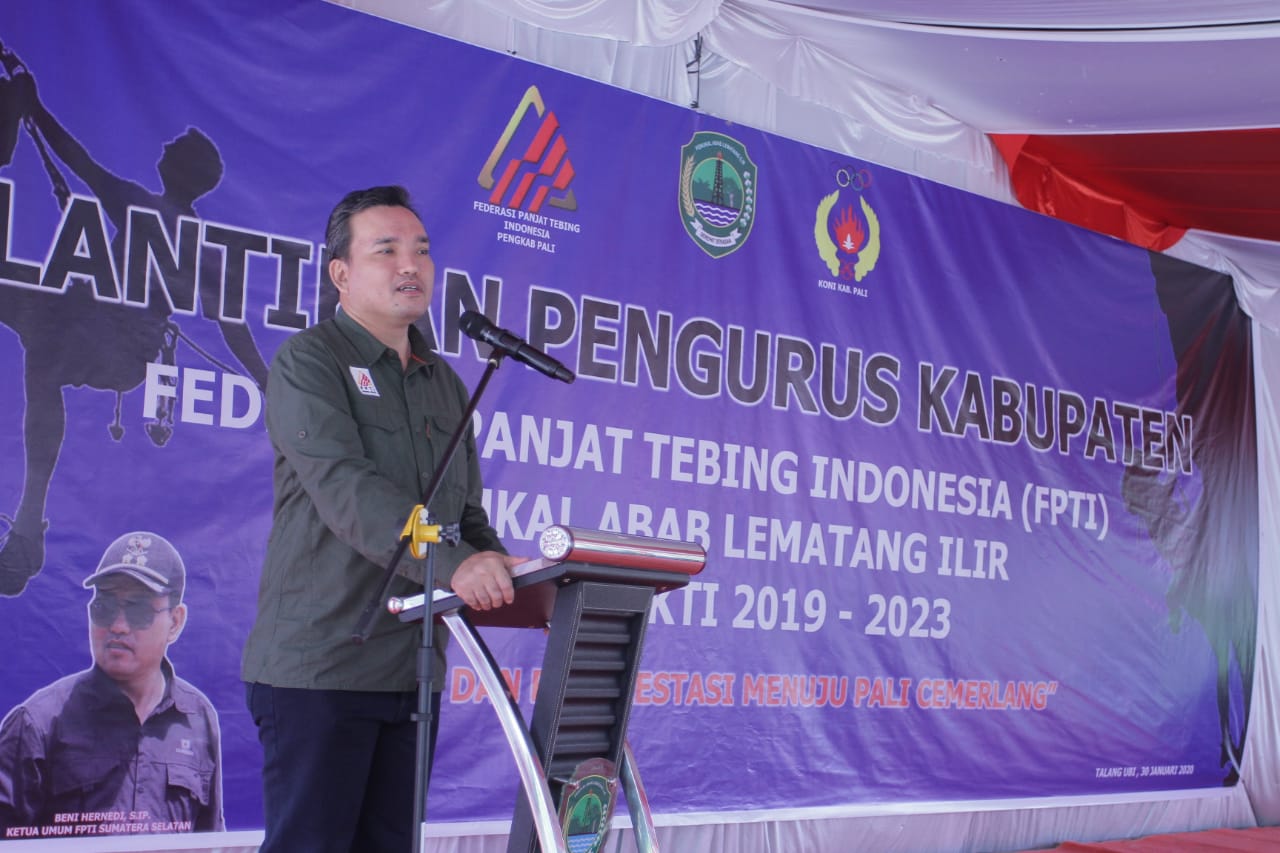 IMG-20200130-WA0045 Pengkab FPTI Pali Resmi Dilantik, Beni Berpesan Terus Bumikan Panjat Tebing