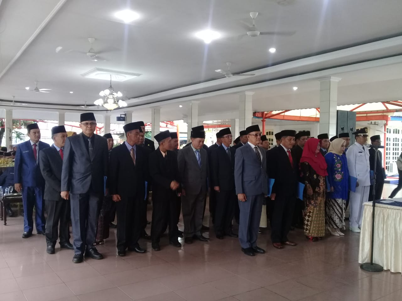 B2 Pejabat Eselon Pemerintahan Kabupaten Lahat Resmi Dilantik