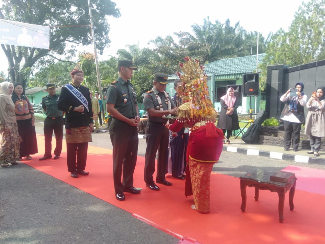 b11 Kunker Danrem 044/GAPO ke Markas Kodim 0405 Lahat