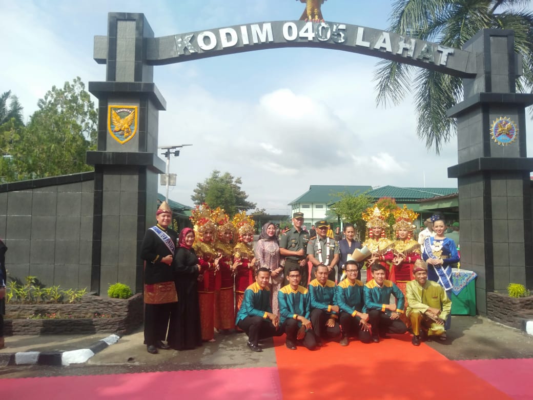 b3-2 Kunker Danrem 044/GAPO ke Markas Kodim 0405 Lahat