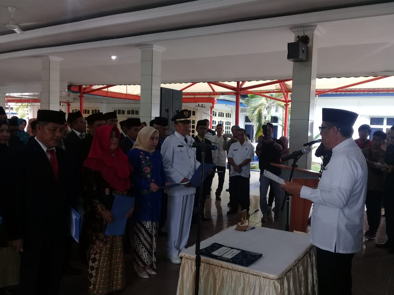 b3 Pejabat Eselon Pemerintahan Kabupaten Lahat Resmi Dilantik