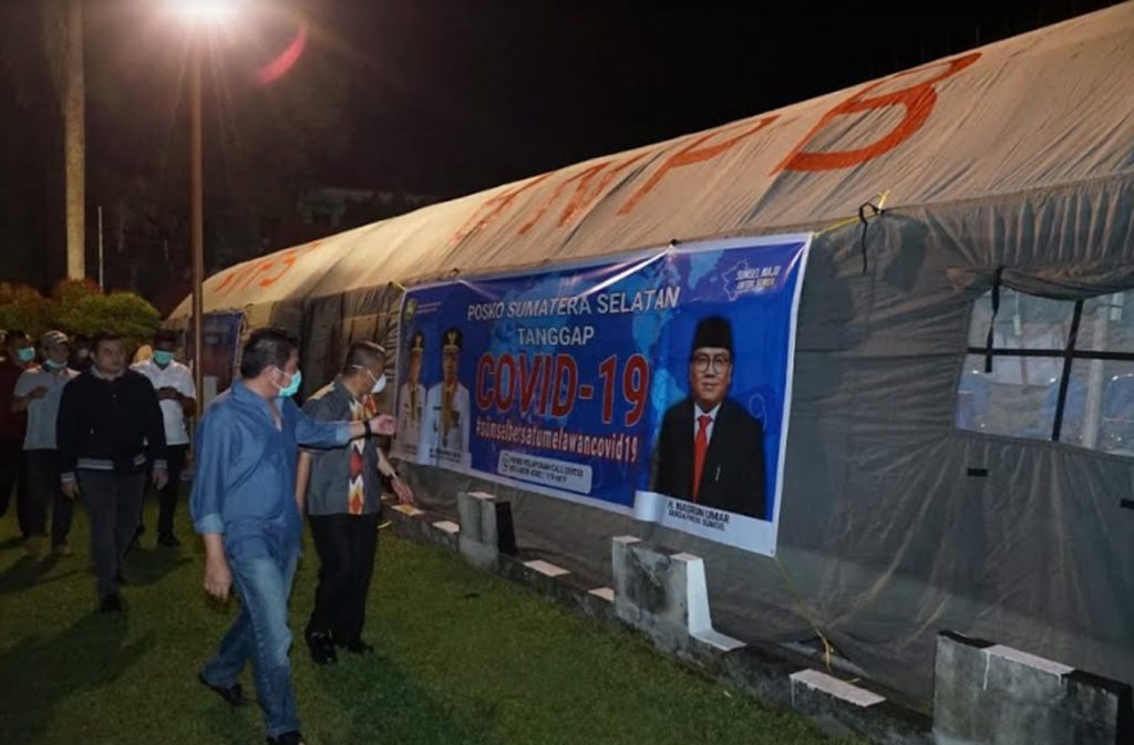 a1-17-1024x673 Gubernur Herman Deru Cek Langsung Kesiapan Posko Covid -19