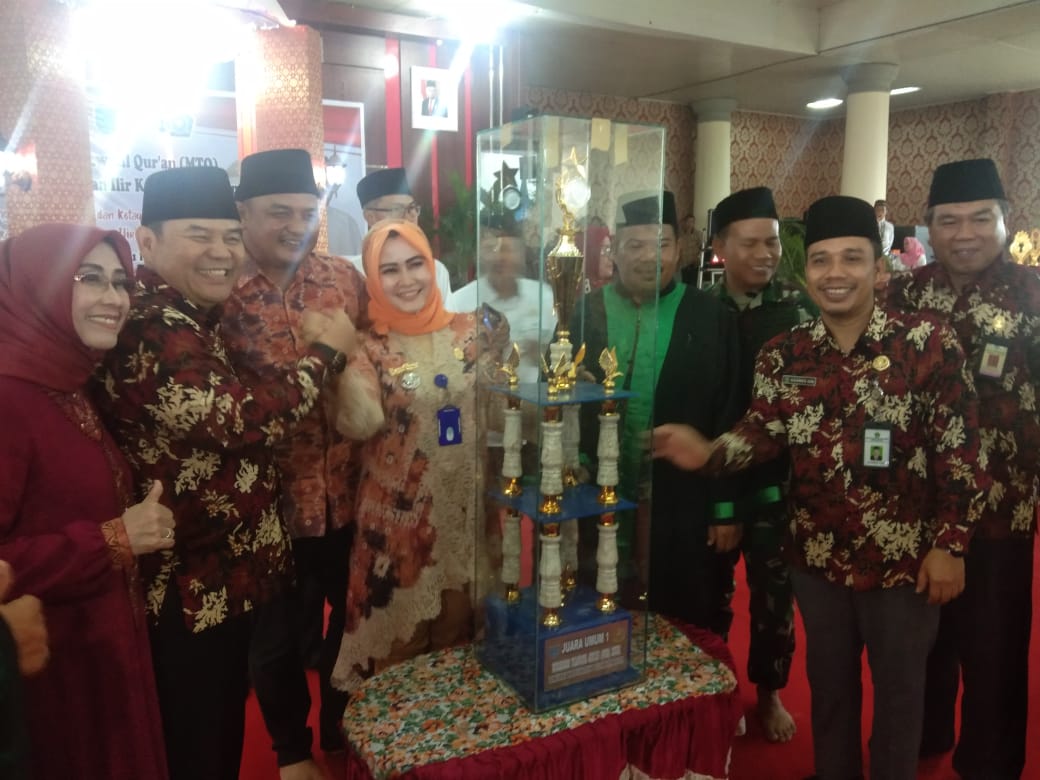 a1-7 MTQ Tingkat Kabupaten OI Resmi Ditutup, Kecamatan Indralaya Raih Juara Umum
