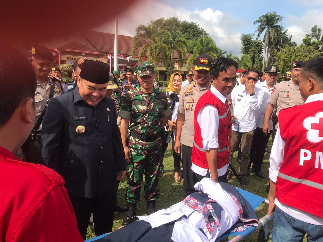 a2-2 Apel Siaga Bencana, Bupati OI Minta BPBD Siaga dan Waspada