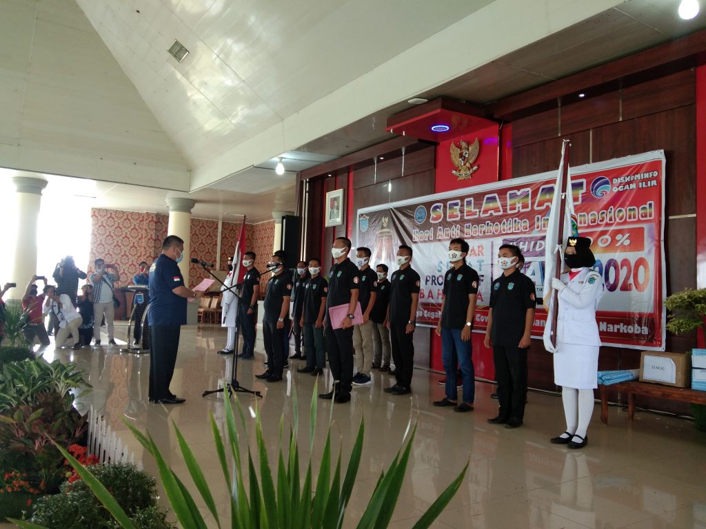 a1-7-1024x768 Peringati Hari HANI, Bupati OI Kukuhkan Relawan Anti Narkotika se-Ogan Ilir