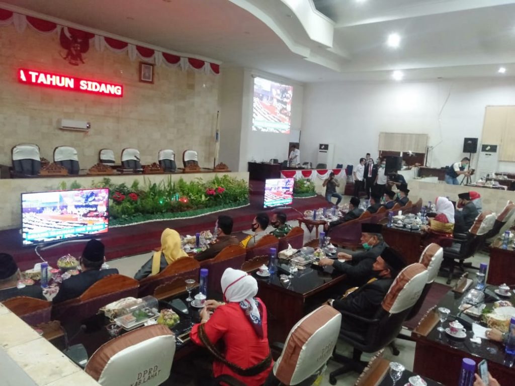 a5-1024x768 Rapat Paripurna DPRD Lahat ke-XVI dengan Agenda Mendengarkan Pidato Kenengaraan RI Berlangsung Khidmat