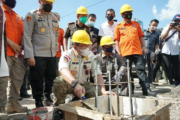 A1-7 2021 Bangun Poros Jalan Lalan Sepanjang 38,7 Kilometer dan Diberi 1.200 Unit Lampu Penerangan