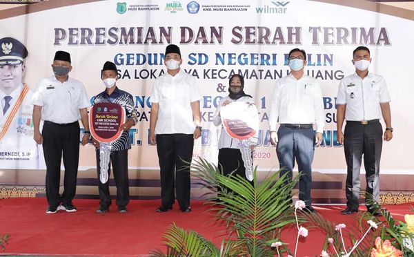 A3-1 PT MBI Gelontorkan 7 Milyar CSR Bantu 2 Sekolah di Muba