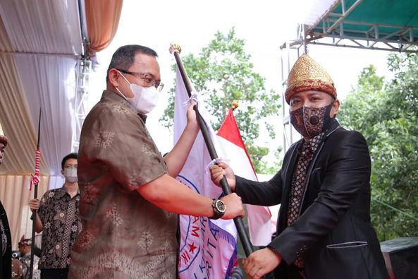 B1-1 Bupati Muba Dodi Reza Lantik Kepengurusan IKKA Periode 2020-2025