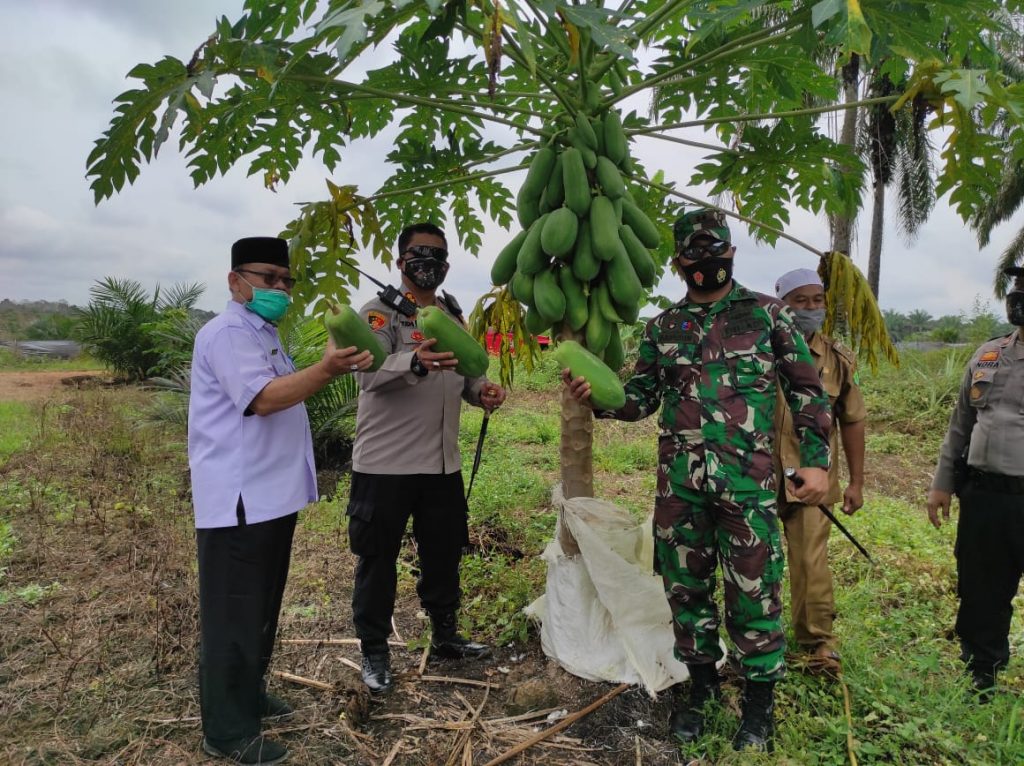B7-1-1024x766 Pemkab dan Forkopimda Muba Kembali Resmikan Kampung Tangkal Covid-19 di Desa Gajah Mati