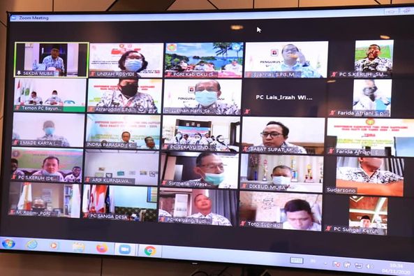 D2-2 Perhatian Bupati Muba DRA ke Guru Dapat Apresiasi PGRI Pusat