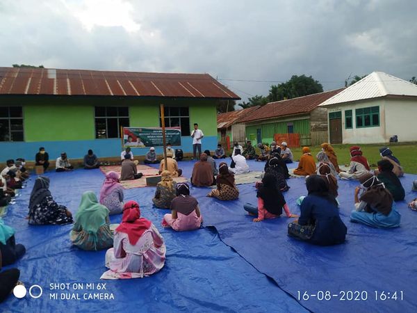 D5 Sambut HUT RI ke 75, Kecamatan Babat Supat Gelar Do’a Bersama