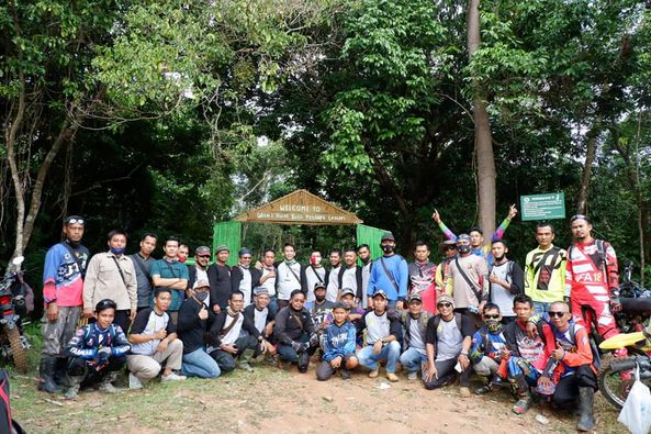 E10-1 Terabas Alam, Camat Jirak Jaya Ajak Kades dan JTA Perangi Karhutla