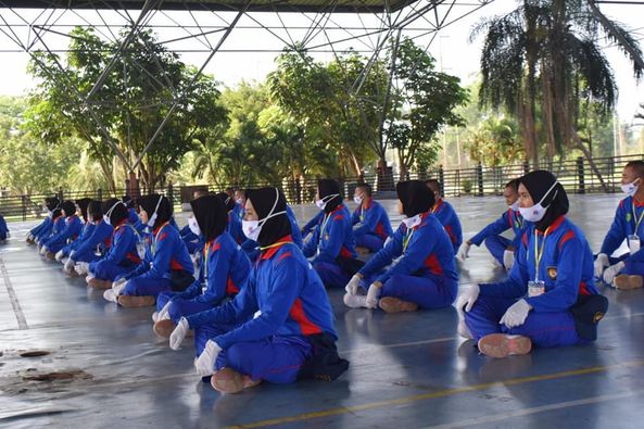 E4 76 Anggota Paskibraka Muba Dibekali Ilmu Hukum oleh Kejaksaan Negeri