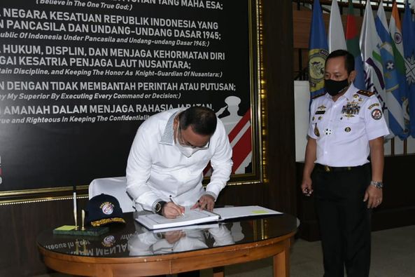 E7 Perketat Keamanan Perairan, Dodi Reza Datangi Bakamla