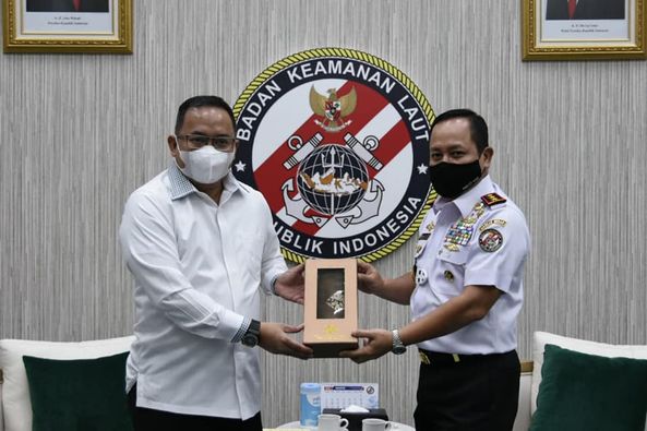 E8 Perketat Keamanan Perairan, Dodi Reza Datangi Bakamla