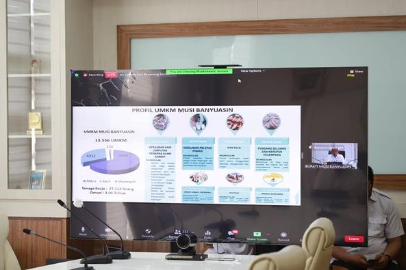 G2 Bupati Muba DRA Terus Maksimal Pulihkan Perekonomian UMKM