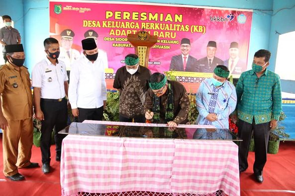 Z9 Muba Resmi Jadi Percontohan Desa Keluarga Berkualitas Adaptasi Baru Pertama di Indonesia
