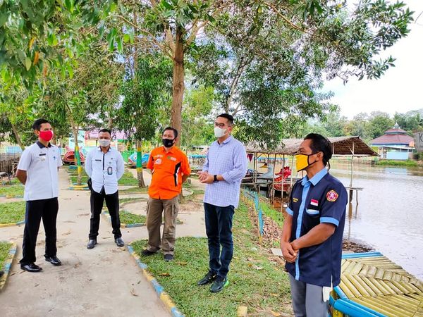 c5 Pulihkan Sektor Pariwisata Pasca Pandemi, Dispopar Muba Dukung Pelaksanaan Lomba HUT Muba di Embung Senja