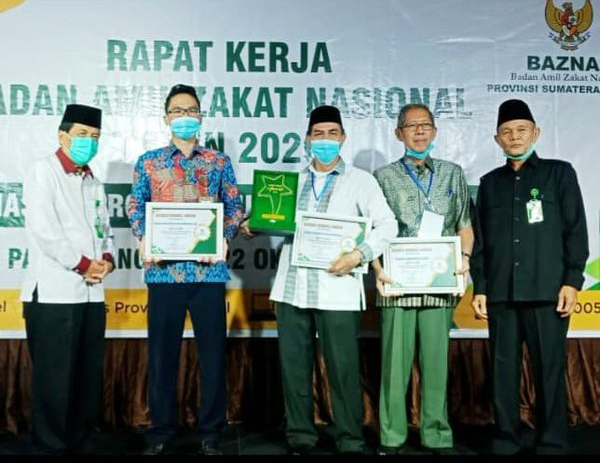 h1-1 BAZNAS Muba Raih Predikat Lembaga Terbaik di Tingkat Provinsi Sumsel