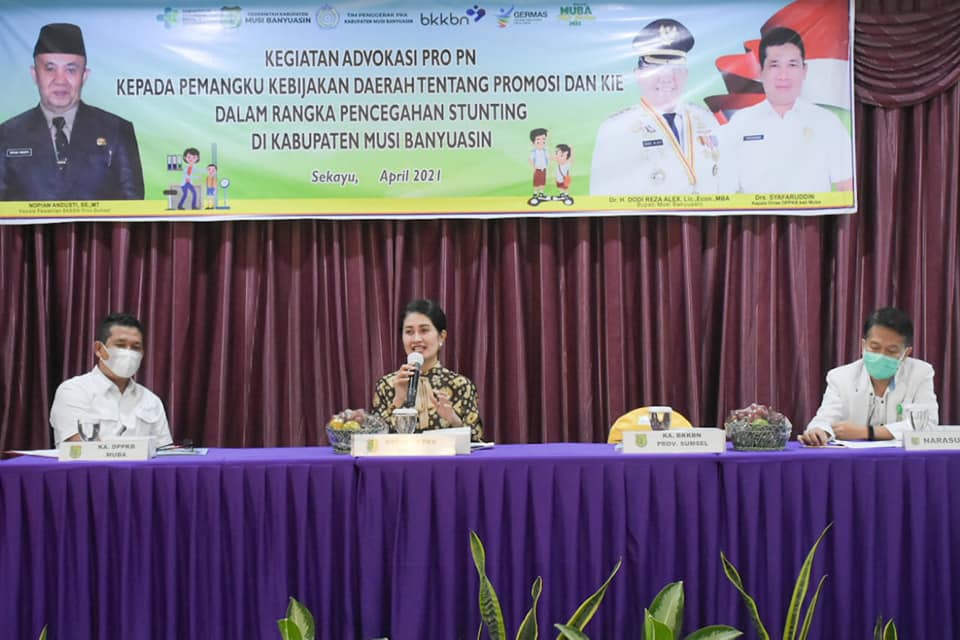 A3-22 BKKBN Pusat Apresiasi Capaian Muba  Turunkan Angka Stunting Sesuai Target Nasional