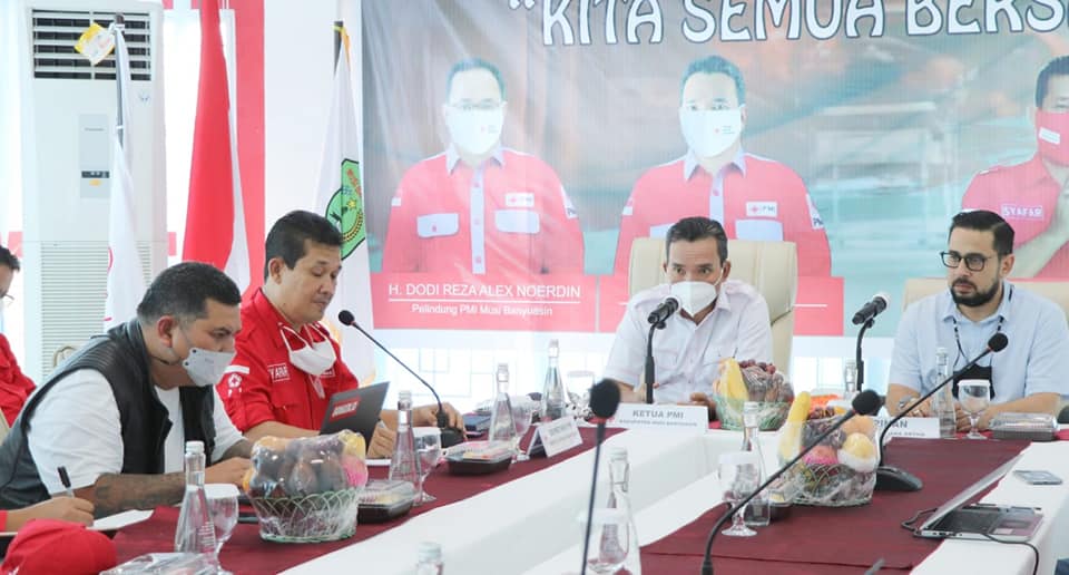 A3-3 Maksimalkan Penanganan COVID-19, PMI Muba Gandeng Speed Lab