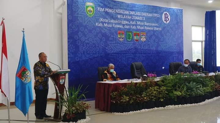 z2 Wakil Walikota Lubuklinggau Buka Rakor TPID Zona Tiga