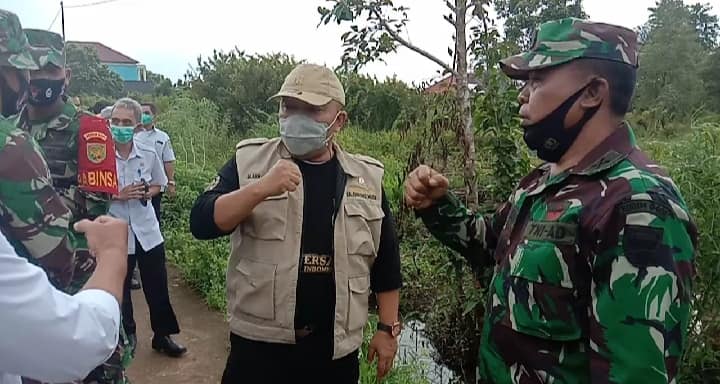 A1-24 Disapu Puting Beliung, Dinsos Baznas Hingga TNI di Muba  Bantu Keluarga Kusnadi