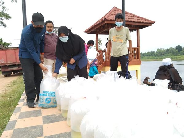 C1-15 Jaga Ekosistem, 140 Ribu Benih Ikan Ditebar