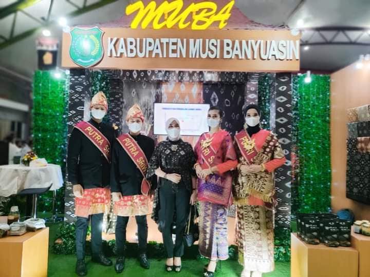 D1-3 Warga Sumsel Terpikat Gambo Muba di Sriwijaya Expo
