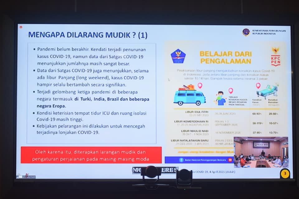 D2-12 Pemkab Muba dan Forkopimda Ikuti Video Conference Lintas Sektoral