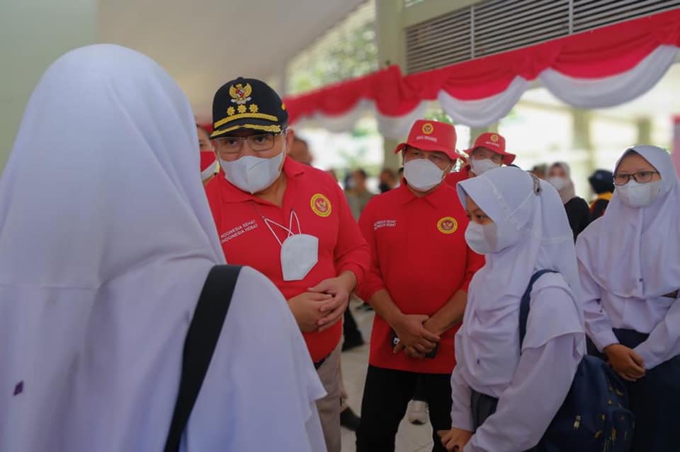 A5 Bupati Dodi Reza Targetkan Akhir Tahun 2021 Masyarakat Muba 80% Sudah di Vaksin