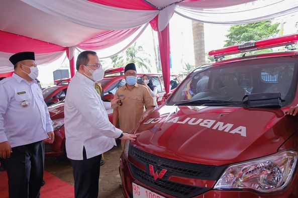 A6-1 Kucurkan Dana Rp37 Miliar Hingga Bantu 15 Unit Mobil Ambulance
